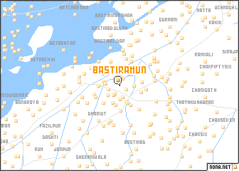 map of Basti Rāmūn