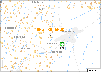 map of Basti Rāngpur