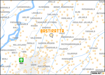 map of Basti Ratta