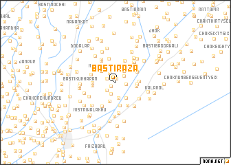 map of Basti Raza