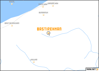 map of Basti Rehman