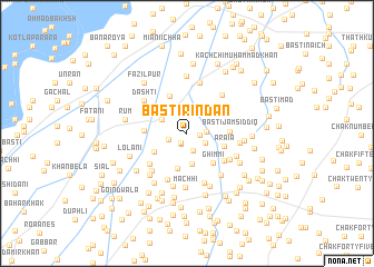 map of Basti Rindān