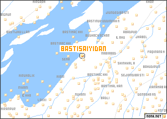 map of Basti Saiyidān