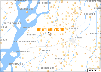 map of Basti Saiyidān