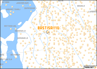 map of Basti Saiyid