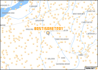 map of Basti Sametrāy