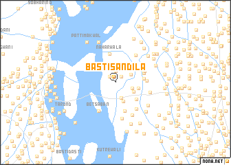 map of Basti Sandīla