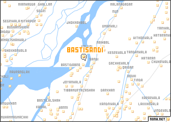 map of Basti Sandi