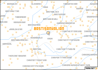 map of Basti Sānwāliān