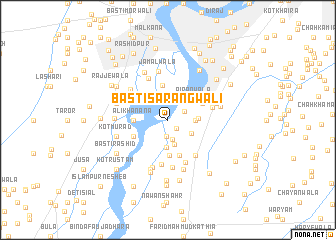 map of Basti Sarangwāli