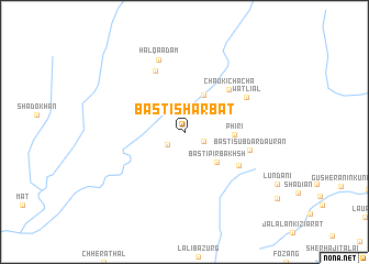 map of Basti Sharbat