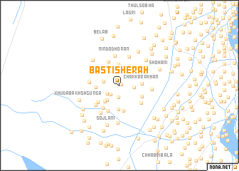 map of Basti Sherāh