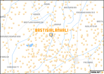 map of Basti Siālānwāli