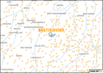 map of Basti Sirkian