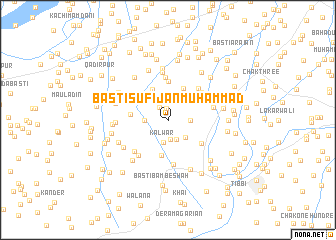 map of Basti Sufi Jān Muhammad