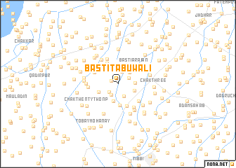 map of Basti Tābuwāli