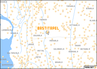 map of Basti Tapel