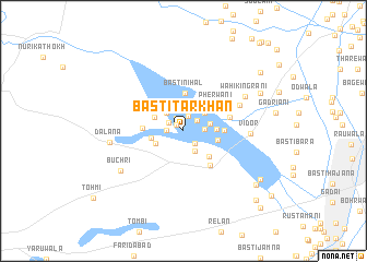 map of Basti Tarkhan