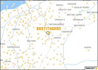 map of Basti Thapan