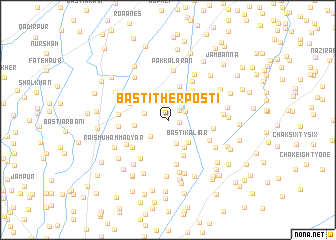 map of Basti Ther Posti