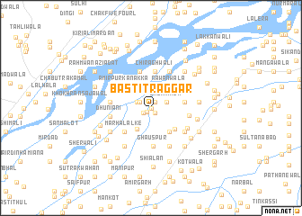 map of Basti Traggar