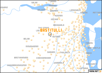 map of Basti Tulli