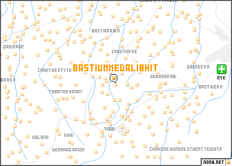 map of Basti Ummed Ali Bhit