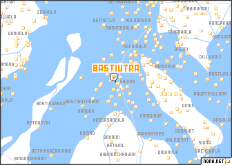 map of Basti Utra