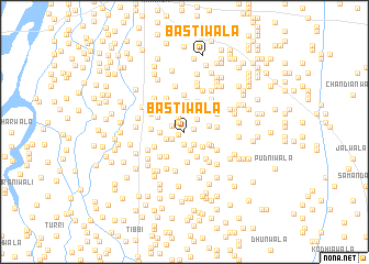 map of Bastiwāla