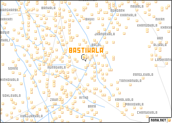 map of Bastiwāla