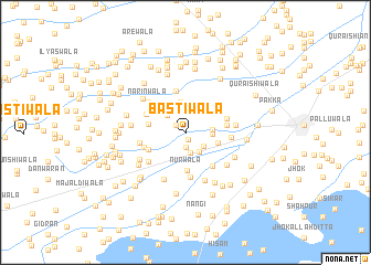 map of Bastiwāla