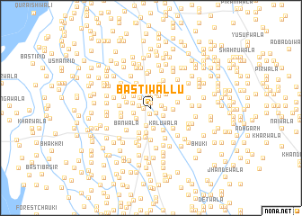 map of Basti Wallu