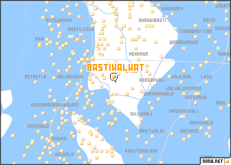 map of Basti Walwat