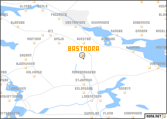 map of Bastmora