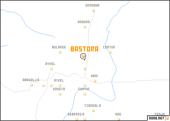 map of Bastora