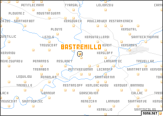 map of Bas Trémillo