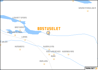 map of Bastuselet