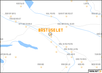 map of Bastuselet