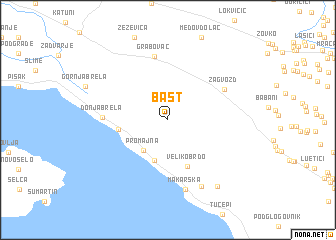 map of Bast