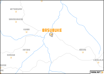 map of Basubuke