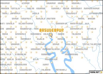 map of Basudebpur