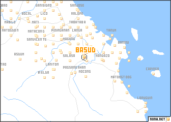 map of Basud