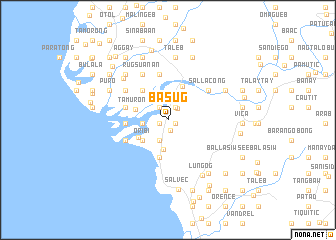 map of Basug