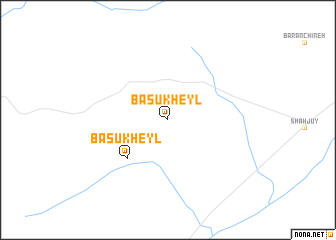 map of Basūkheyl