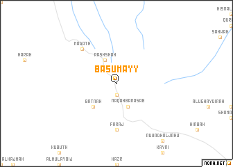 map of Bā Sumayy