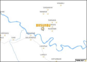 map of Basumbu