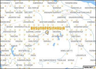 map of Basu Narasinhadia