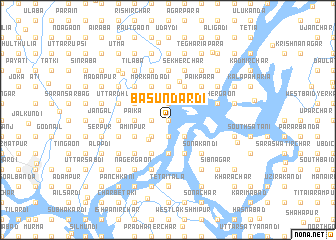 map of Basundardi