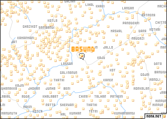map of Basund