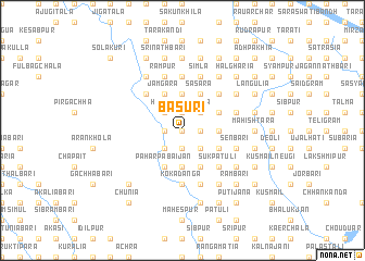 map of Bāsuri